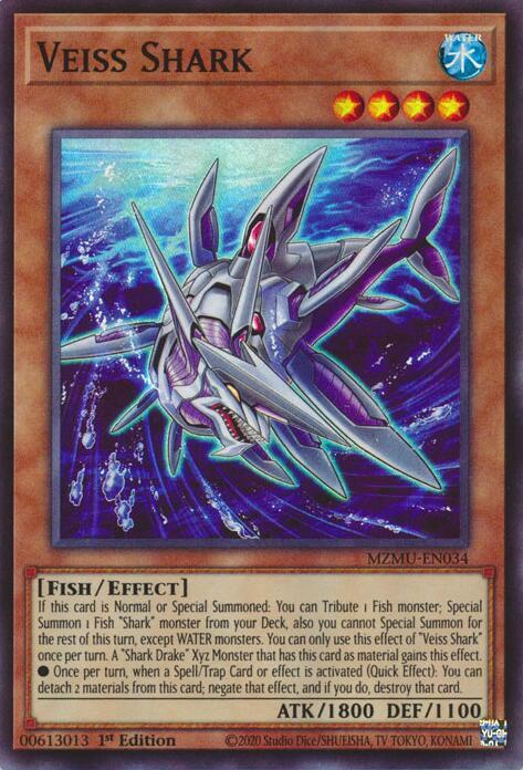 Veiss Shark MZMU-EN034 (Maze of Muertos)  - 1st Edition