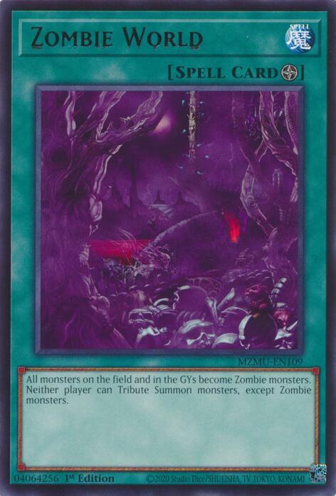 Zombie World MZMU-EN109 (Maze of Muertos)  - 1st Edition