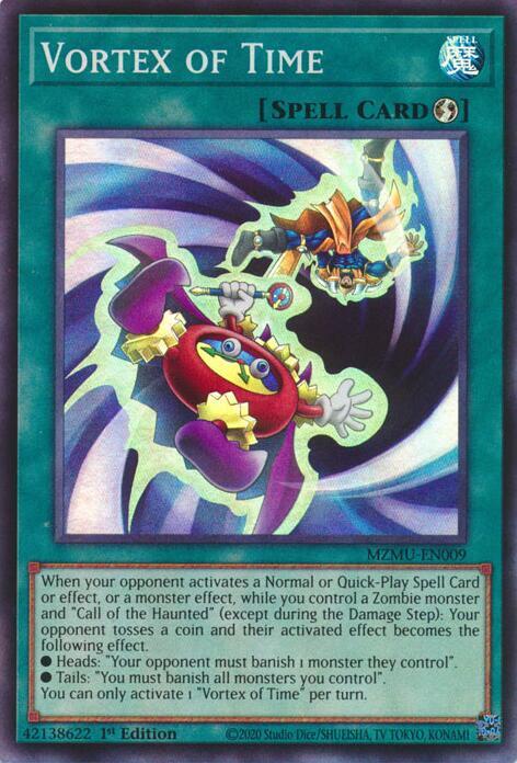 Vortex of Time MZMU-EN009 (Maze of Muertos)  - 1st Edition