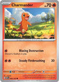 Charmander 004/165 (SV: Scarlet & Violet 151) 