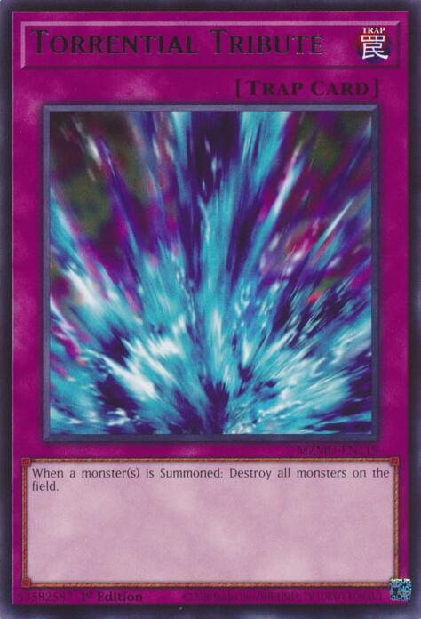 Torrential Tribute MZMU-EN119 (Maze of Muertos)  - 1st Edition