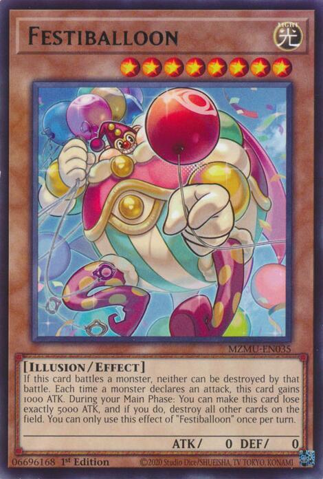 Festiballoon MZMU-EN035 (Maze of Muertos)  - 1st Edition