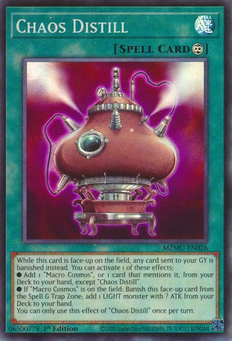 Chaos Distill MZMU-EN026 (Maze of Muertos)  - 1st Edition