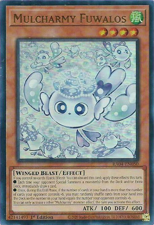 Mulcharmy Fuwalos UR RA04-EN050 (Quarter Century Stampede)  - 1st Edition
