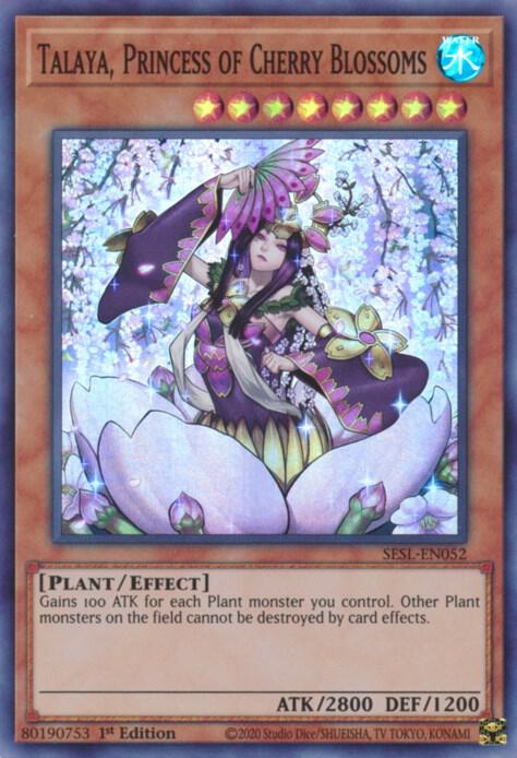 Talaya Princess of Cherry Blossoms SESL-EN052 (Secret Slayers)  - 1st Edition