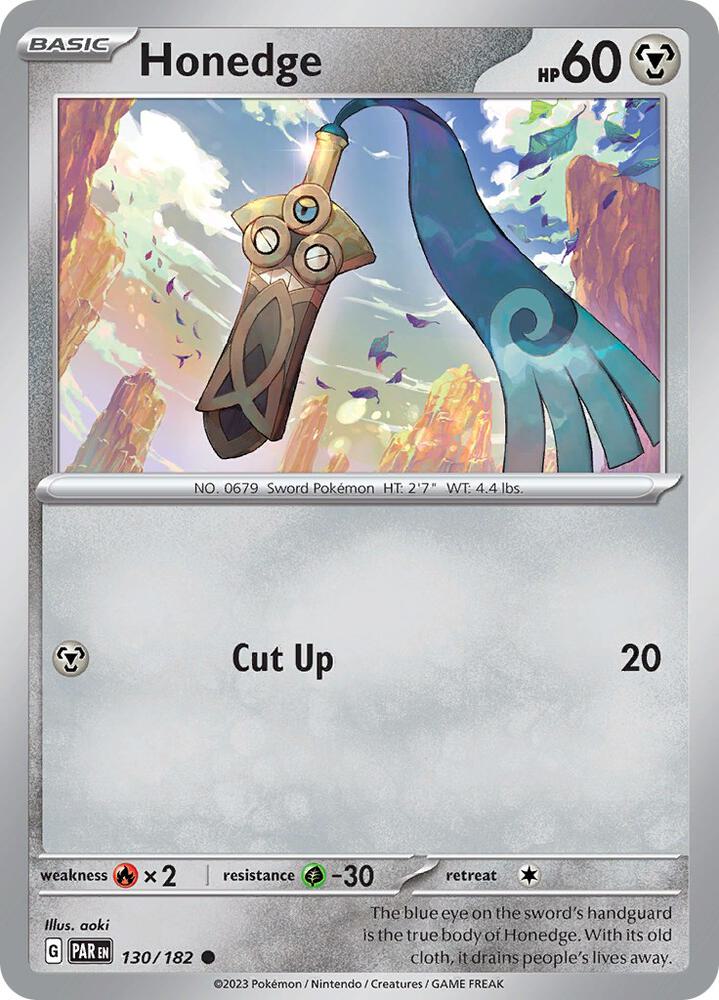 Honedge 130/182 (SV04: Paradox Rift) 