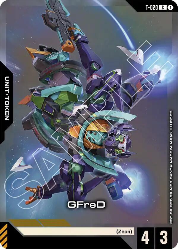 GFreD T 020 Premium Card Collection Gundam Assemble T-020 (Gundam Promotional Cards)  - Holofoil