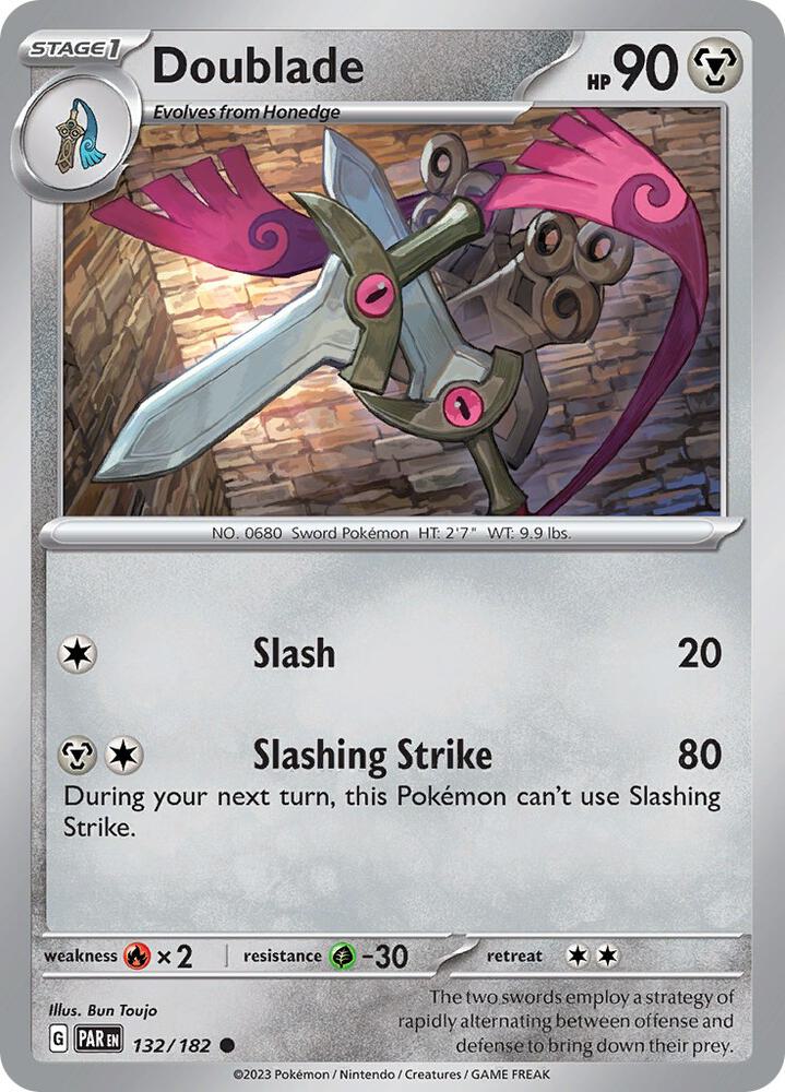 Doublade 132/182 (SV04: Paradox Rift) 