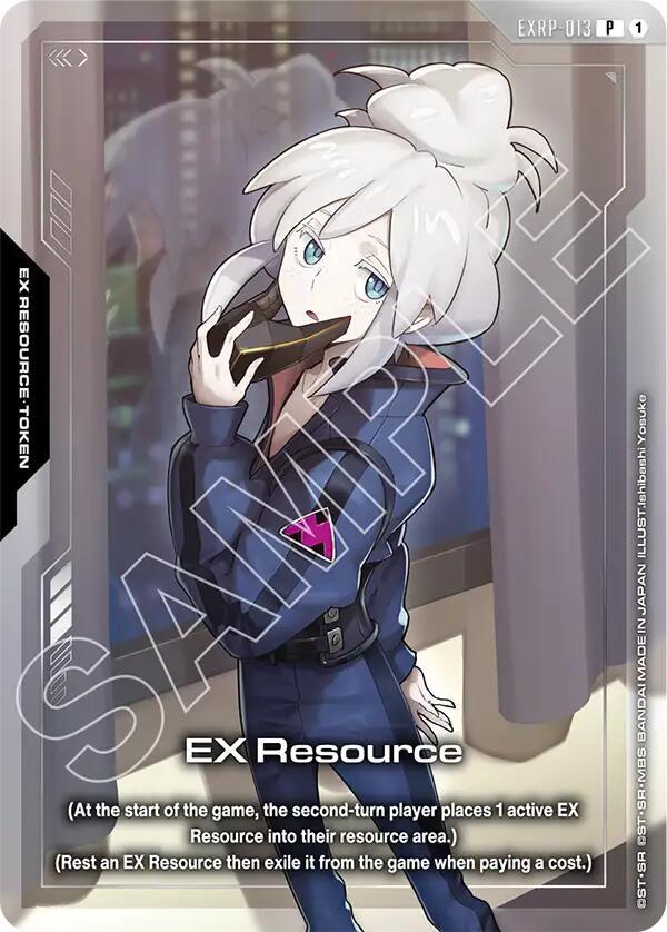 EX Resource [Gundam Assemble] EXRP-013 (Promotional EX Resource Tokens)  - Holofoil