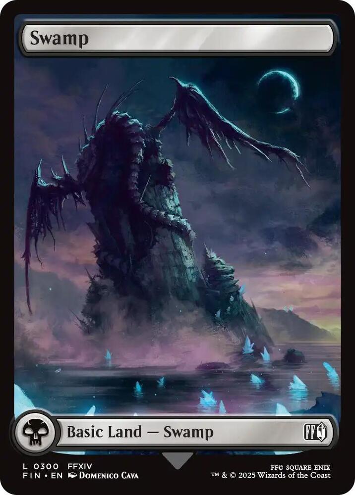 Swamp 0300 300 (FINAL FANTASY)  - Full Art Foil