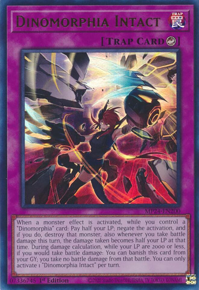 Dinomorphia Intact MP24-EN200 (25th Anniversary Tin: Dueling Mirrors)  - 1st Edition