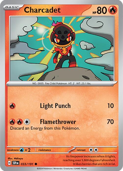 Charcadet 033/191 (SV08: Surging Sparks) 