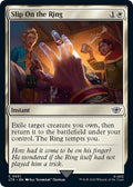Slip on the Ring 31 (Universes Beyond: The Lord of the Rings: Tales of Middle-earth)  - Foil