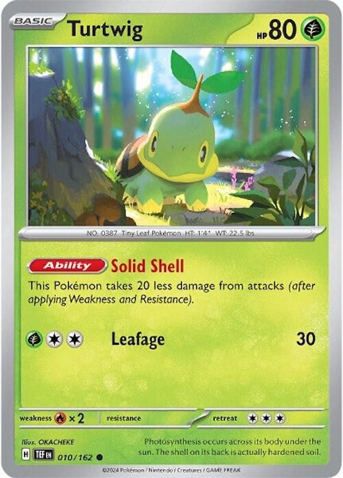 Turtwig 010/162 (SV05: Temporal Forces) 