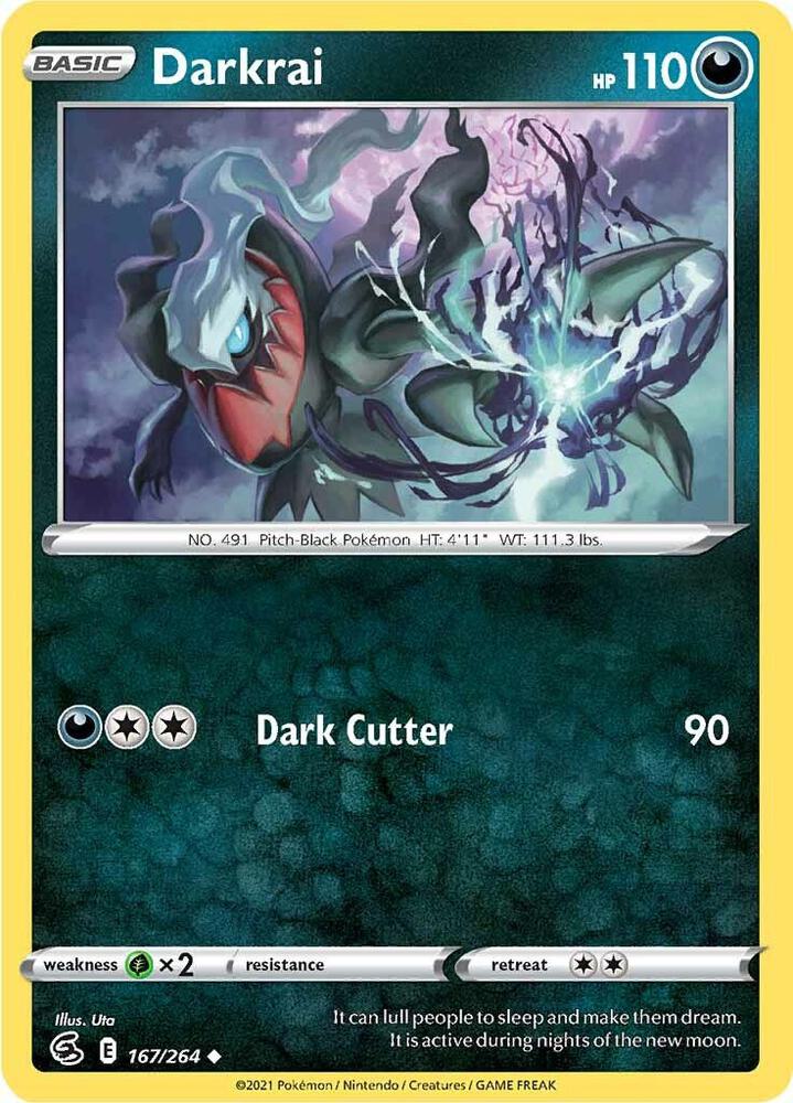 Darkrai 167/264 (SWSH08: Fusion Strike) 