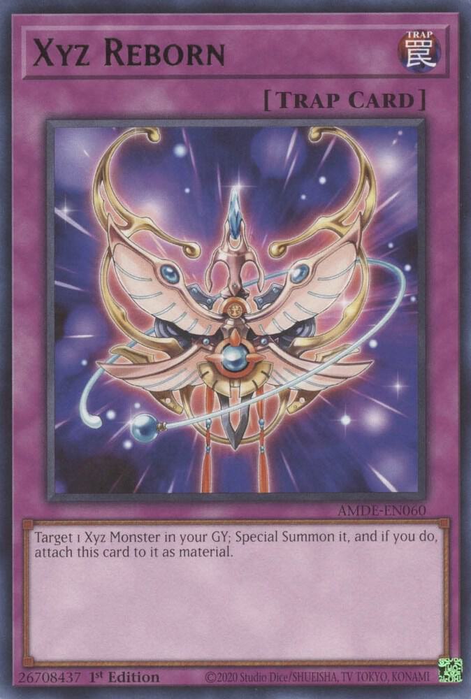 Xyz Reborn AMDE-EN060 (Amazing Defenders)  - 1st Edition