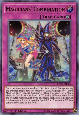 Magicians' Combination (LED6-EN005) - Ultra Rare - Unlimited - Legendary Duelists: Magical Hero