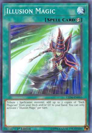 Illusion Magic (LED6-EN010) - Common - Unlimited - Legendary Duelists: Magical Hero