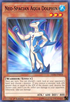 Neo-Spacian Aqua Dolphin (LED6-EN018) - Common - Legendary Duelists: Magical Hero