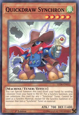Quickdraw Synchron (LED6-EN032) - Common - Legendary Duelists: Magical Hero