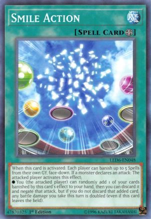 Smile Action (LED6-EN048) - Common - Unlimited - Legendary Duelists: Magical Hero