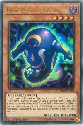 Doyon @Ignister (IGAS-EN003) - Ultra Rare - Unlimited - Ignition Assault