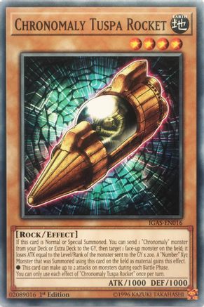 Chronomaly Tuspa Rocket (IGAS-EN016) - Common - Unlimited - Ignition Assault