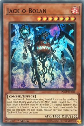 Jack-o-Bolan (IGAS-EN026) - Super Rare - Ignition Assault