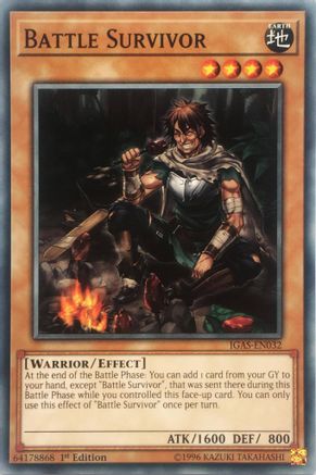 Battle Survivor (IGAS-EN032) - Common - Ignition Assault