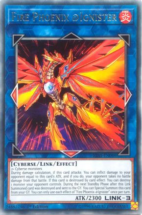 Fire Phoenix @Ignister (IGAS-EN046) - Rare - Ignition Assault