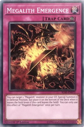 Megalith Emergence (IGAS-EN072) - Common - Ignition Assault