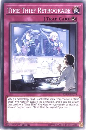 Time Thief Retrograde (IGAS-EN075) - Common - Ignition Assault