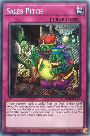 Sales Pitch (IGAS-EN076) - Secret Rare - Ignition Assault