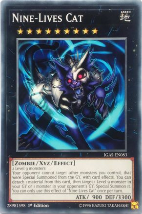 Nine-Lives Cat (IGAS-EN083) - Common - Unlimited - Ignition Assault