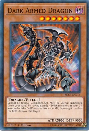 Dark Armed Dragon (SDSH-EN014) - Common - Unlimited - Structure Deck: Shaddoll Showdown