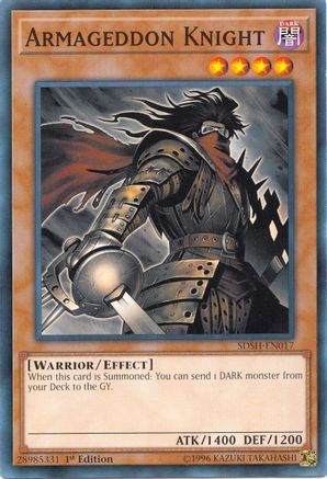 Armageddon Knight (SDSH-EN017) - Common - Structure Deck: Shaddoll Showdown