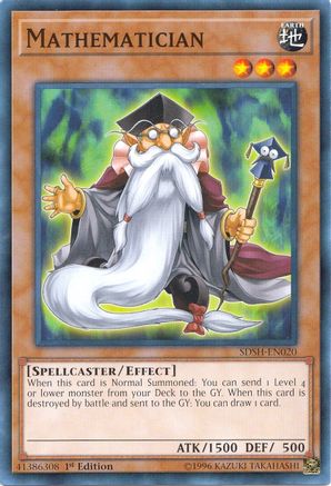 Mathematician (SDSH-EN020) - Common - Unlimited - Structure Deck: Shaddoll Showdown