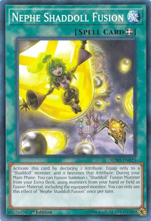 Nephe Shaddoll Fusion (SDSH-EN025) - Common - Unlimited - Structure Deck: Shaddoll Showdown