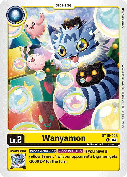 Wanyamon BT18-003 U (Release Special Booster 2.0) 
