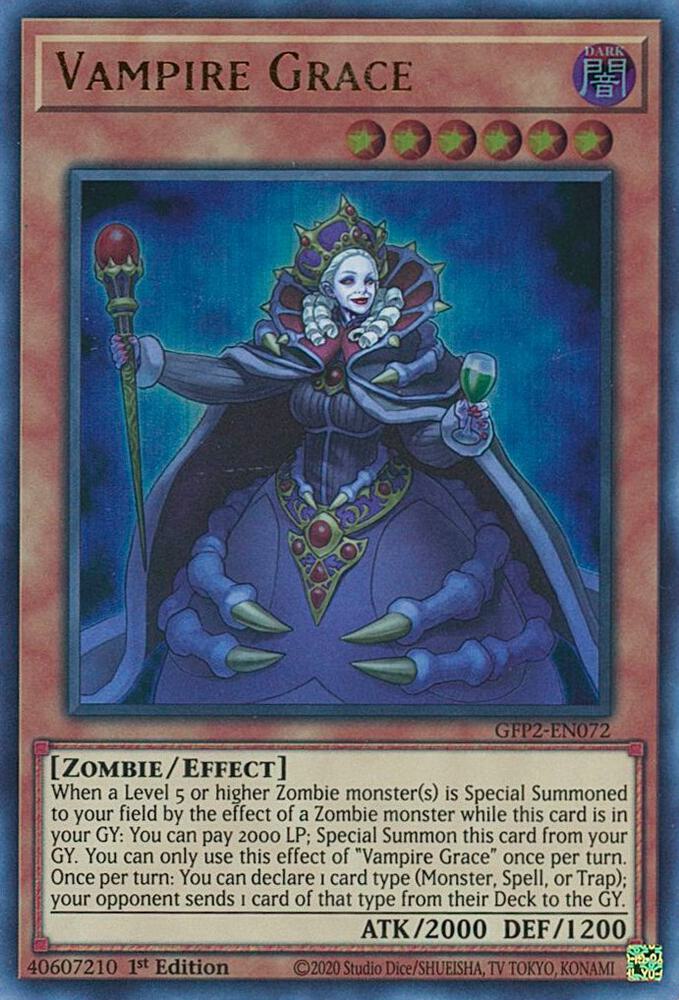 Vampire Grace GFP2-EN072 (Ghosts From the Past: The 2nd Haunting)  - 1st Edition