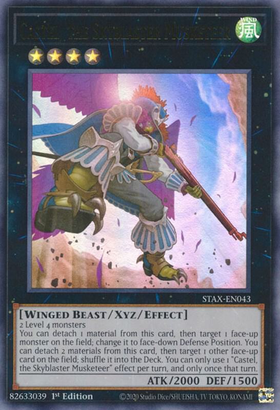 Castel the Skyblaster Musketeer STAX-EN043 (2-Player Starter Set)  - 1st Edition