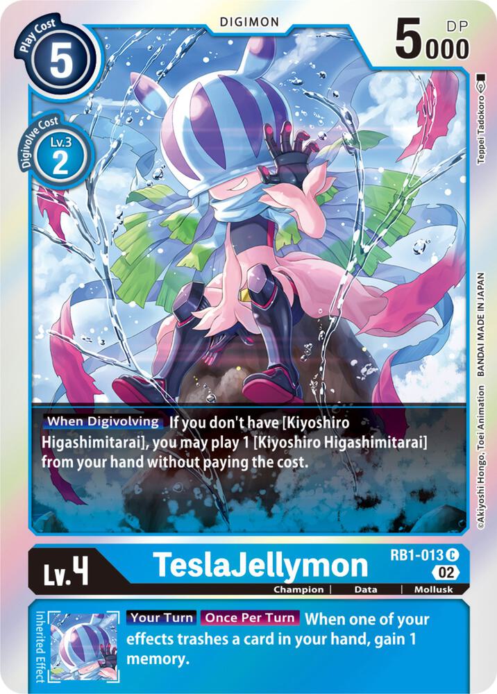 TeslaJellymon RB1-013 C (Resurgence Booster)  - Foil
