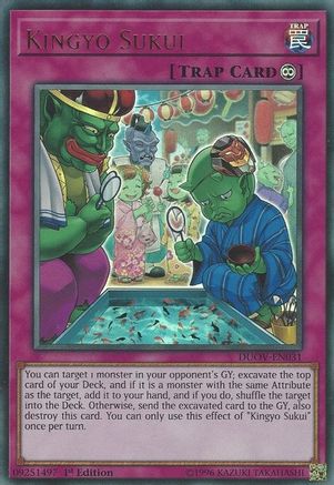 Kingyo Sukui (DUOV-EN031) - Ultra Rare - 1st Edition - Duel Overload