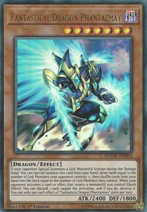 Fantastical Dragon Phantazmay (DUOV-EN074) - Ultra Rare - 1st Edition - Duel Overload