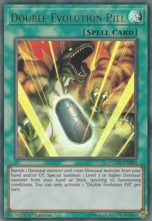 Double Evolution Pill (DUOV-EN089) - Ultra Rare - 1st Edition - Duel Overload