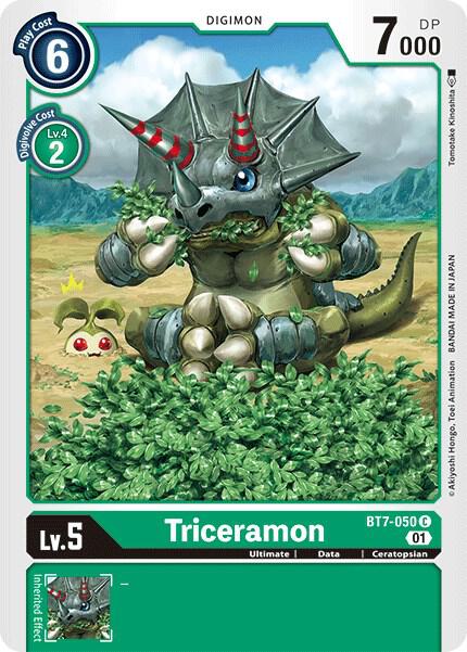 Triceramon BT7-050 C (Next Adventure) 