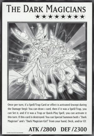 The Dark Magicians (Oversized) () - Common - Unlimited - Duel Overload