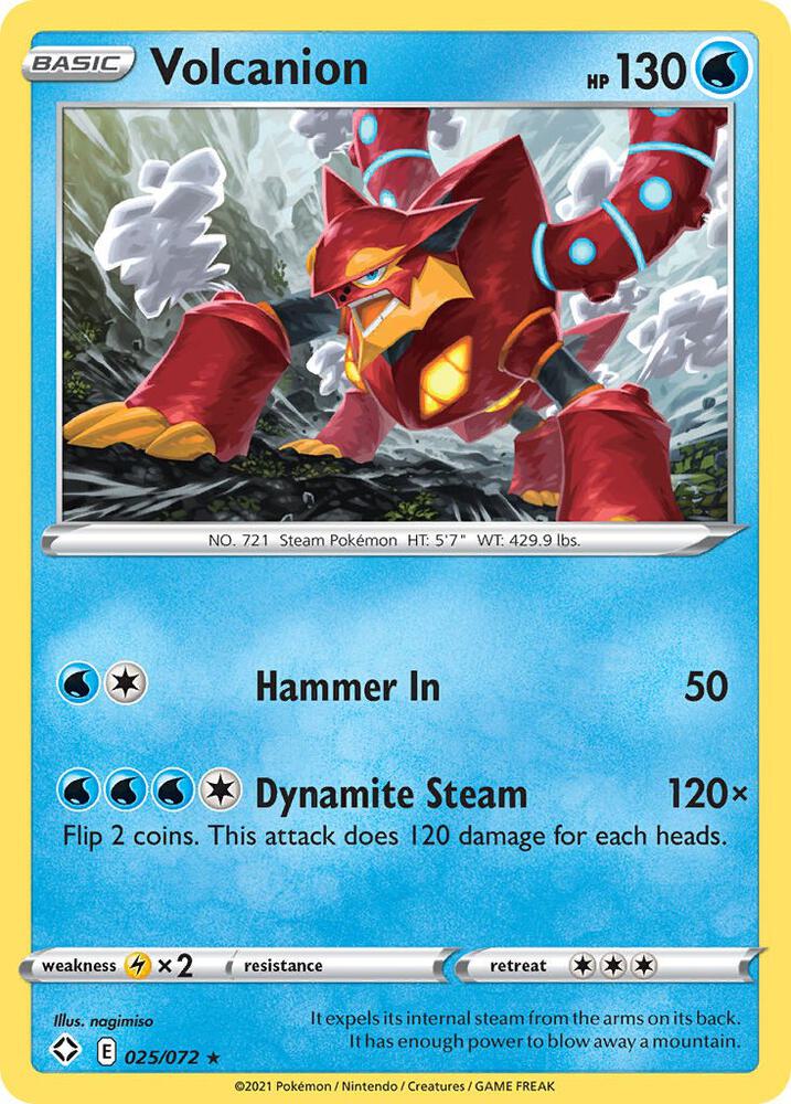 Volcanion 025/072 (Shining Fates) 
