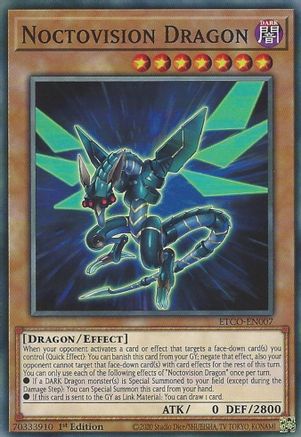 Noctovision Dragon (ETCO-EN007) - Common - 1st Edition - Eternity Code