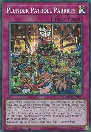 Plunder Patroll Parrrty (ETCO-EN091) - Super Rare - 1st Edition - Eternity Code